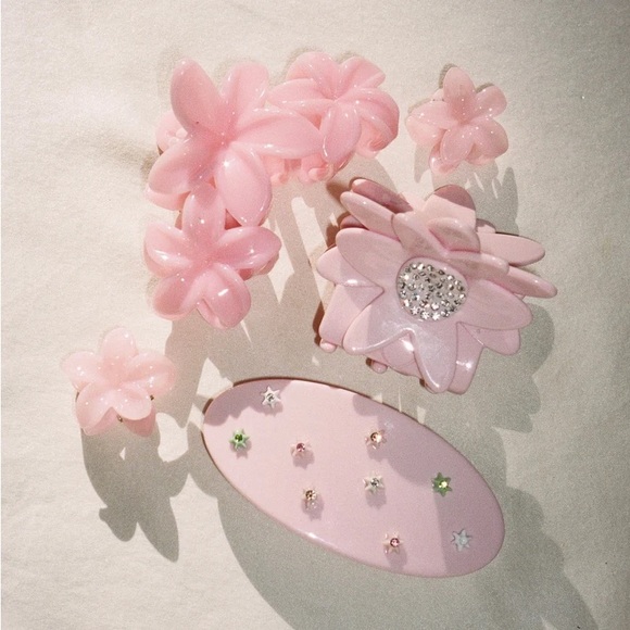 Emi Jay Ponytail Barrette Full Bloom - Picture 5 of 8